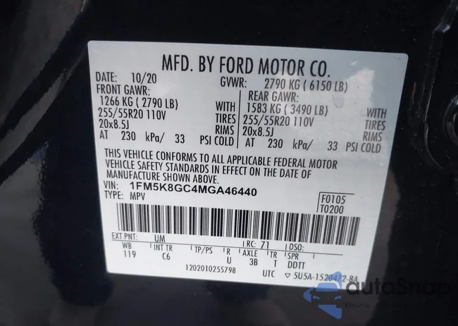 1FM5K8GC4MGA46440: 40487424