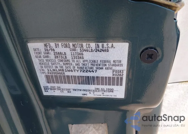 1LNLM81W6TY722447: 40490353