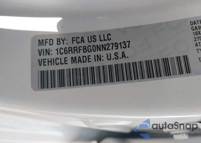 1C6RRFBG0NN279137: 40493752