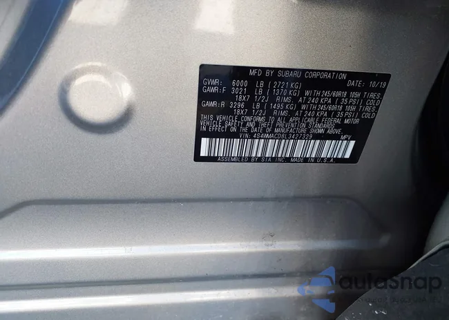 4S4WMACD8L3427329: 40494948