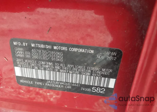 JA32U8FW4DU014441: 40499802