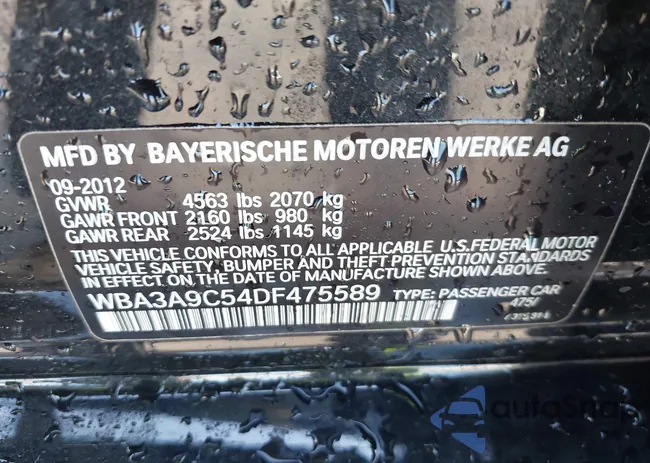 WBA3A9C54DF475589: 40502701