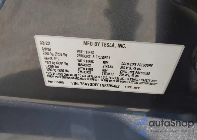 7SAYGDEF1NF395482: 40508190