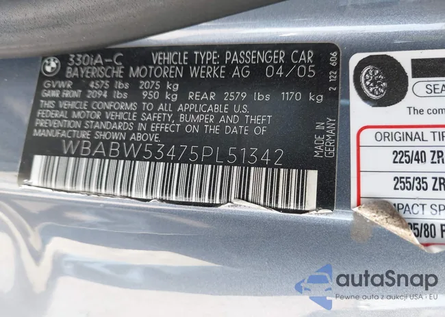 WBABW53475PL51342: 40509664