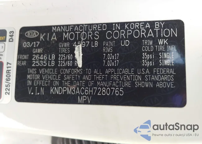 KNDPM3AC6H7280765: 39518341