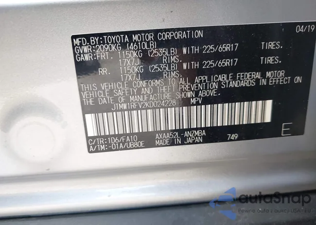 JTMW1RFV2KD024228: 39528504