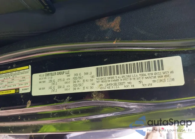 1J4HA3H18BL539377: 39544553