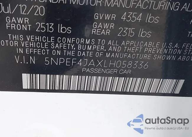 5NPEF4JAXLH058336: 39551773