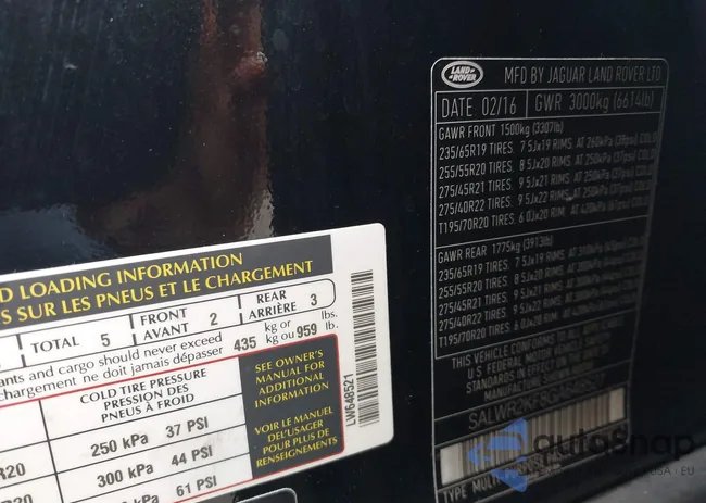 SALWR2KF8GA648521: 39552290