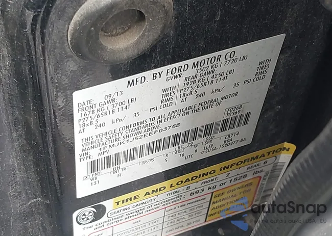 1FMJK1J52EEF03758: 39560505