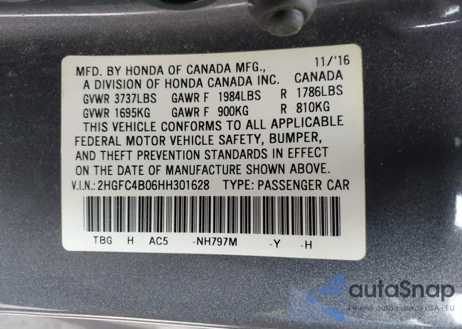 2HGFC4B06HH301628: 39561475