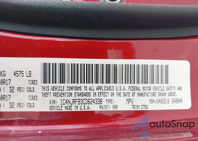 1C4NJRFB3CD624338: 39562160