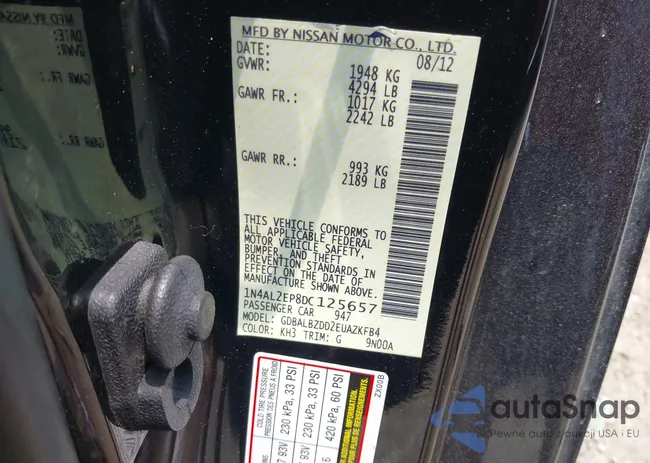 1N4AL2EP8DC125657: 39565594