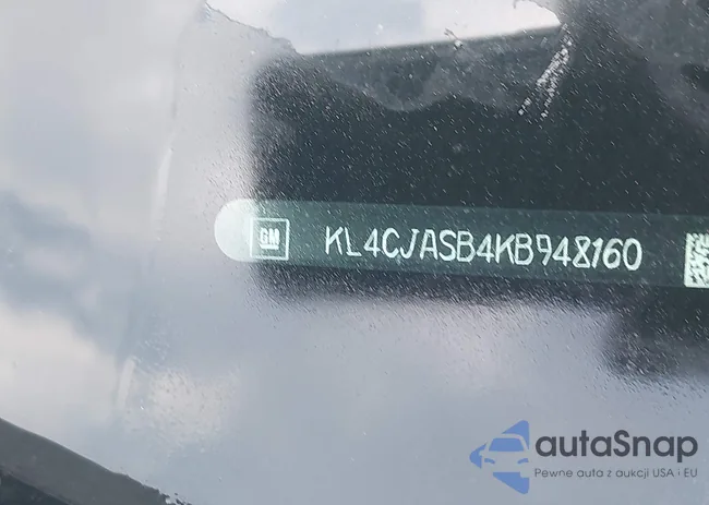 KL4CJASB4KB948160: 39567443