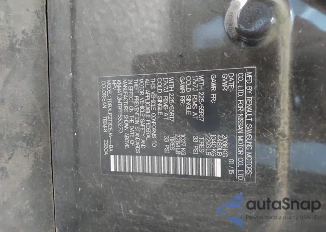 KNMAT2MT9FP530270: 39579839