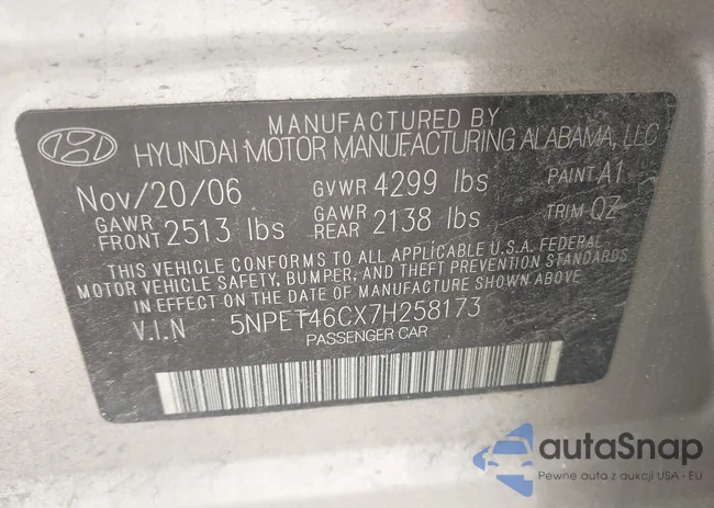 5NPET46CX7H258173: 39592364