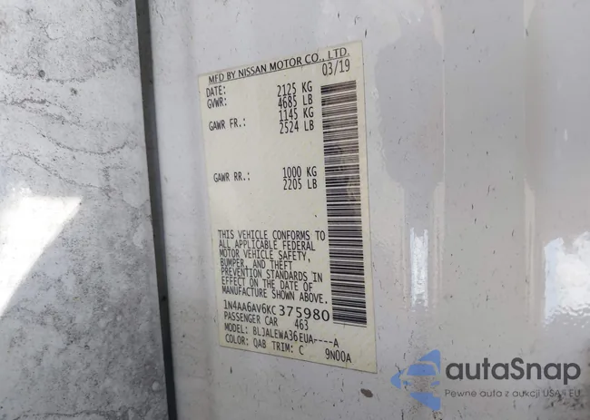 1N4AA6AV6KC375980: 39594480