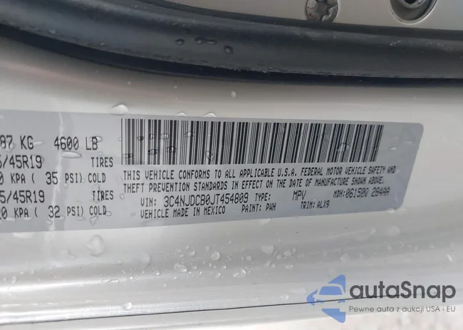 3C4NJDCB0JT454809: 39604556