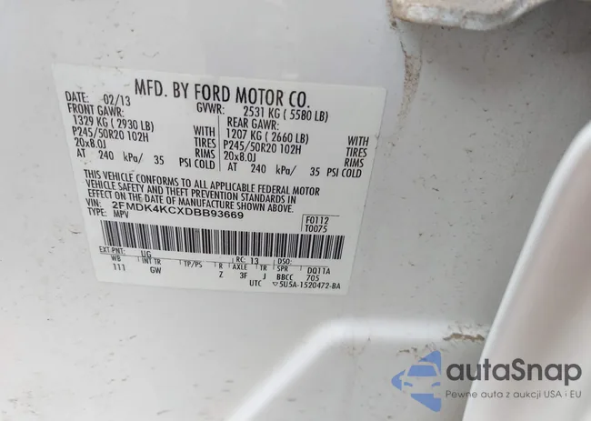 2FMDK4KCXDBB93669: 39607867