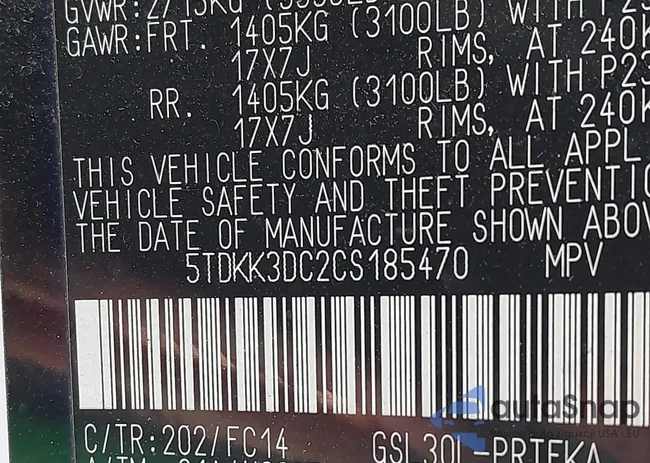 5TDKK3DC2CS185470: 39619754