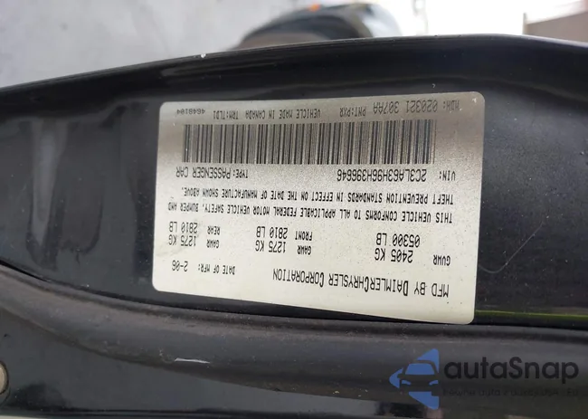 2C3LA63H96H396646: 39621399