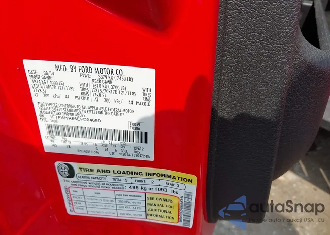 1FTFW1R66EFD04699: 39620818