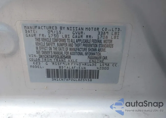 3N1CN7AP2GL825458: 39629991