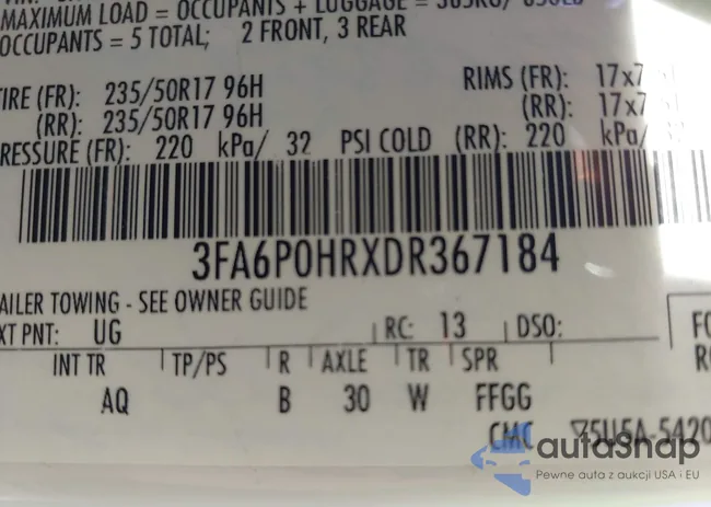 3FA6P0HRXDR367184: 39632287