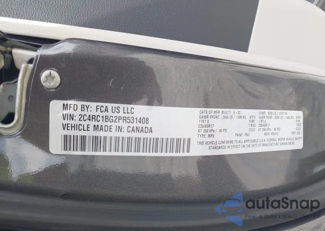 2C4RC1BG2PR531408: 39639518