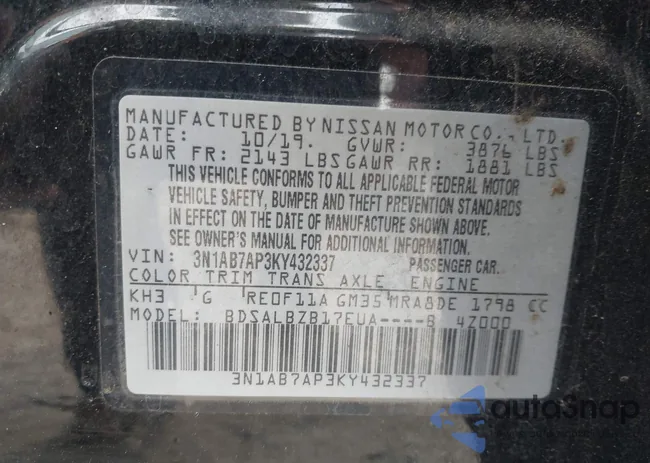 3N1AB7AP3KY432337: 39640965