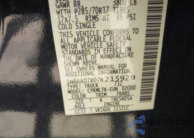 1N6AA07B07N215929: 39647387