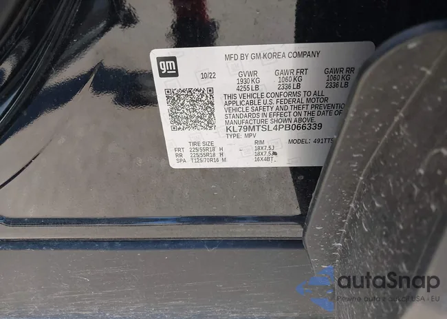 KL79MTSL4PB066339: 39650062