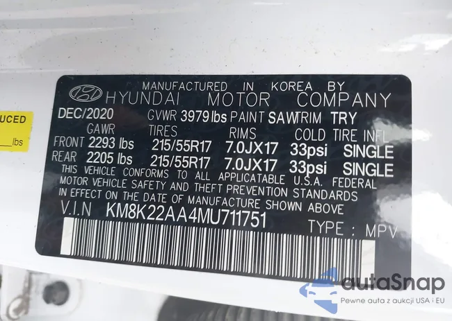 KM8K22AA4MU711751: 39650700