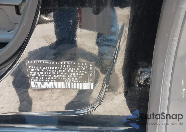 3VW2K7AJ3FM315512: 39655610