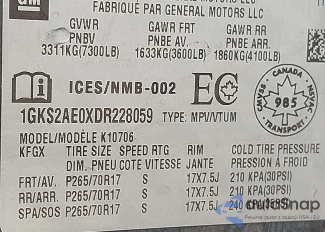 1GKS2AE0XDR228059: 39659982