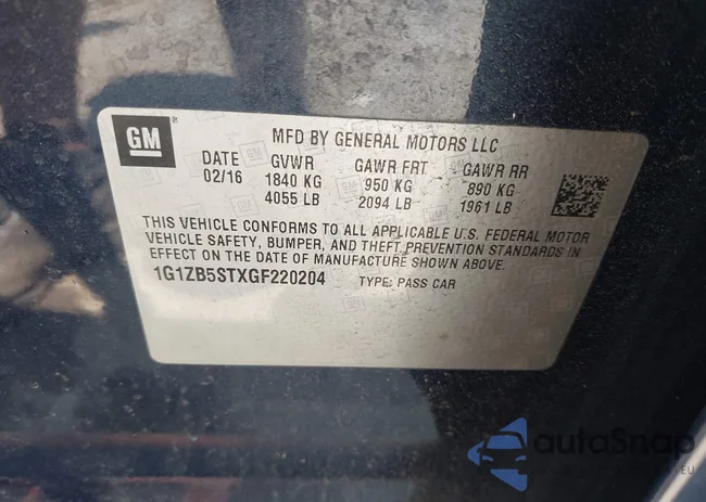 1G1ZB5STXGF220204: 39664538