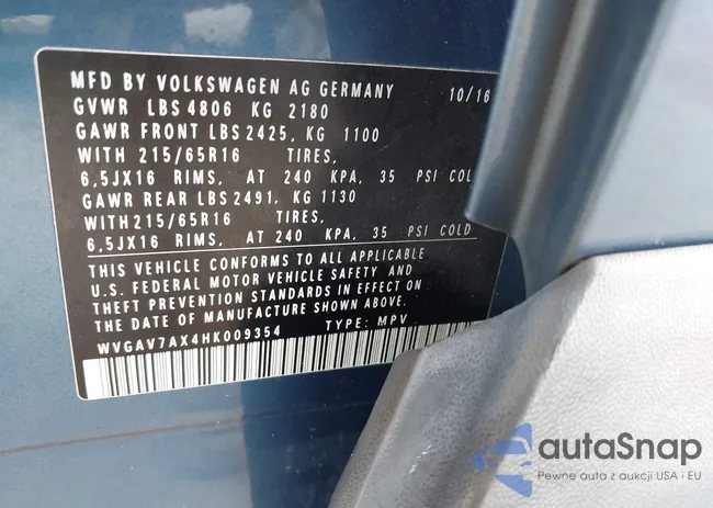 WVGAV7AX4HK009354: 39669007