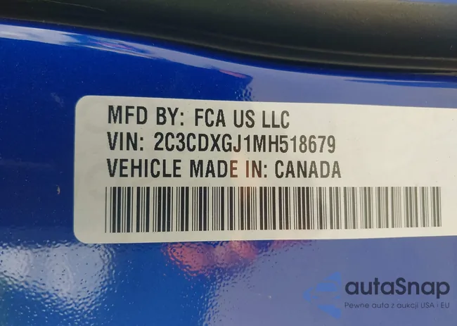 2C3CDXGJ1MH518679: 39669942