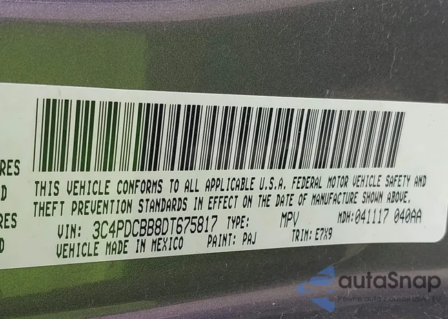 3C4PDCBB8DT675817: 39673395