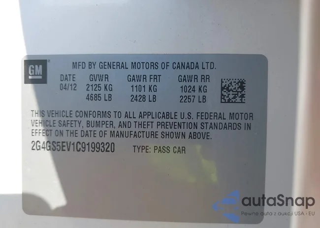 2G4GS5EV1C9199320: 39674838