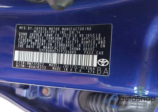 5YFBURHE7FP204889: 39680982