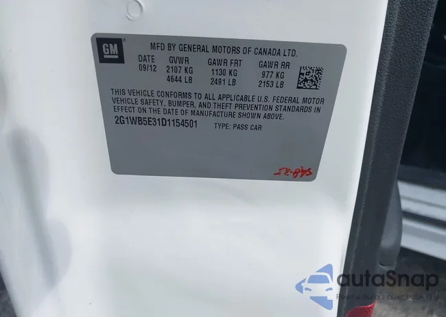 2G1WB5E31D1154501: 39689031