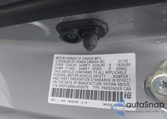 2HGFC4B84LH302078: 39691839