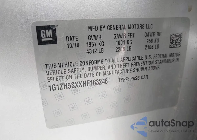 1G1ZH5SXXHF163246: 39697742