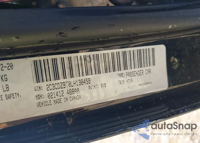 2C3CDZBT0LH138459: 39699735