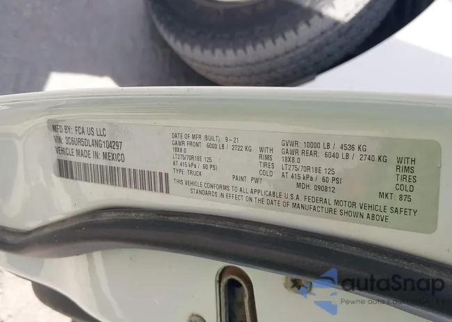 3C6UR5DL4NG104297: 39708895