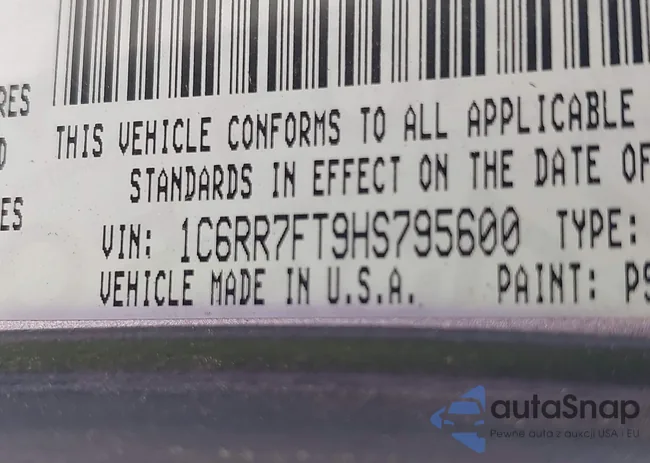 1C6RR7FT9HS795600: 39712645