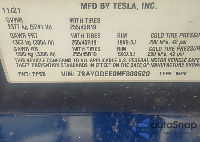 7SAYGDEE0NF308520: 39716539