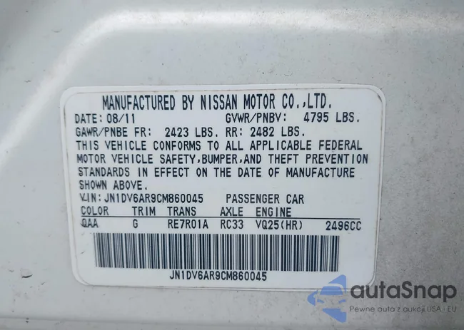 JN1DV6AR9CM860045: 39718712