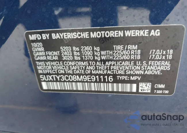 5UXTY3C08M9E91116: 39732683